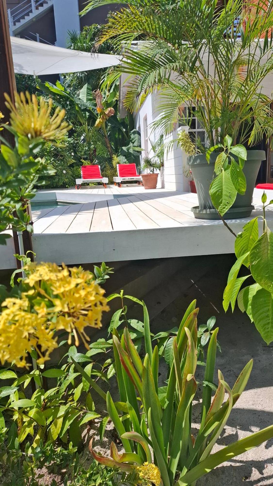 Amanda'S Place Green Studio - Pool And Tropical Garden キー・カーカー エクステリア 写真